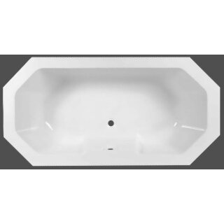 8-Eck-Badewanne Helgoland 180x90x41cm
