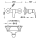 Tres Base-Tres Plus, Einhebel Brausemischer, chrom