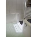 HSK DuschWANNE Dobla 160x75cm, Badewanne mit Tür