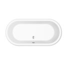 Freistehende Badewanne Livorno oval 180x80cm
