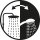 Euroshowers Thermo Combi Shower, Square 250×170 mm