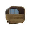 HANKO Outdoor Sauna für 6 Personen; 210x180x210 cm