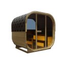 HANKO Outdoor Sauna für 6 Personen; 210x180x210 cm
