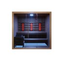 KOTKA Sauna+ Infrarotkabine 4 Personen; 200x150x190 cm