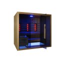 KOTKA Sauna+ Infrarotkabine 4 Personen; 200x150x190 cm