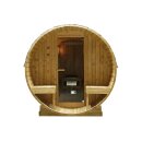 BERGEN Fasssauna für 4 Personen; 194,8x220x191,5 cm