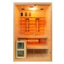 TWINCOMBI Sauna+Infrarot 2 Personen; 130x120x200 cm