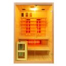 TWINCOMBI Sauna+Infrarot 2 Personen; 130x120x200 cm
