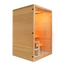 TWINCOMBI Sauna+Infrarot 2 Personen; 130x120x200 cm