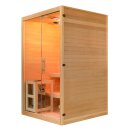 TWINCOMBI Sauna+Infrarot 2 Personen; 130x120x200 cm