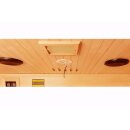 TWINCOMBI Sauna+Infrarot 2 Personen; 130x120x200 cm