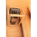 TWINCOMBI Sauna+Infrarot 2 Personen; 130x120x200 cm