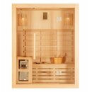 Finnische Sauna RIGA 3 Personen; 79x91x184cm