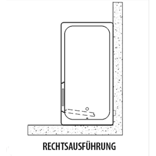Türpositionierung rechts