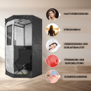 Tragbare Infrarotkabine (90x90x190 cm)