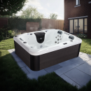 Outdoor Whirlpool - Glacier (213x165x80cm)