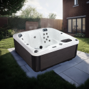 Outdoor Whirlpool - Laguna (200x200x80cm)