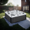 Outdoor Whirlpool - Savanna (200x200x80cm)