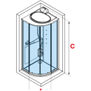 Novellini Eon R - Dampfdusche