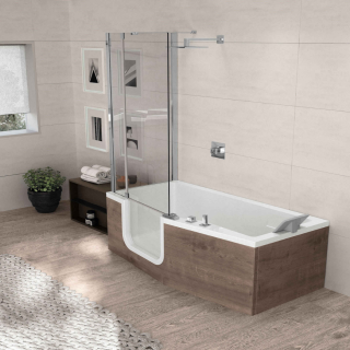 Novellini Iris mit Gestell + Iris Comby / Comby 2