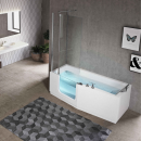 Novellini Iris mit Gestell + Iris Comby / Comby 2