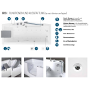 Novellini Iris mit Gestell + Iris Comby / Comby 2