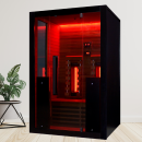 Hekla Infrarotkabine Infrared 130 - 2 Personen (130 x 120...