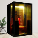 Hekla Infrarotkabine Infrared 130 - 2 Personen (130 x 120...
