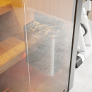 Hekla Indoor Sauna Traditional 210 - 4 Personen (210 x 160 x 210cm) inkl. Heizgerät