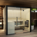 Hekla Indoor Sauna Traditional Nero 210X - 5 Personen...