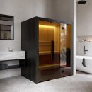 Hekla Indoor Sauna Traditional Nero 160 - 3 Personen (160...