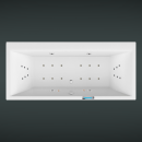 MALIBU PLUS - Whirlpool Badewanne mit Power Kombisystem