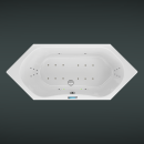 CARINA - Whirlpool Badewanne mit Power Kombisystem