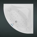 GLAMOUR - Whirlpool Badewanne mit Power Kombisystem...