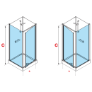 BADSANITAER Element - Komplettdusche