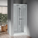 BADSANITAER Coral - Dampfdusche Nische