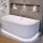 RIHO Badewanne Desire B2W - Wandmontage (180x84x60cm)