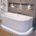 RIHO Badewanne Desire B2W - Wandmontage (180x84x60cm)