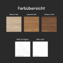 RIHO Badmöbel-Set Spring UP - Rise 60x46x56 cm Tobacco Oak