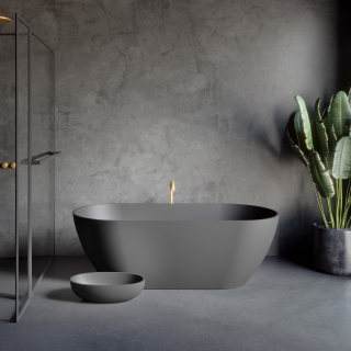 RIHO Bilbao Solid Coloured - Freistehende Badewanne