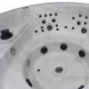 EAGO AWT IN-392 classic extreme Silver Marble 240x240cm grau