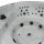 EAGO AWT IN-392 classic extreme Silver Marble 240x240cm grau