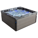 EAGO AWT IN-403 extreme pro Cloudy Black 200x200cm grau