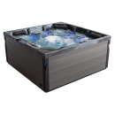 EAGO AWT IN-403 premium Cloudy Black 200x200cm grau