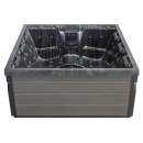 EAGO AWT IN-407 eco Cloudy Black 200x200cm grau