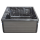 EAGO AWT IN-407 eco Cloudy Black 200x200cm grau