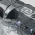 EAGO AWT IN-407 eco Cloudy Black 200x200cm grau