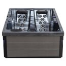 EAGO AWT IN-405 eco Cloudy Black 220x160cm grau