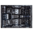 EAGO AWT IN-405 eco Cloudy Black 220x160cm grau