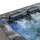 EAGO AWT IN-405 eco Cloudy Black 220x160cm grau